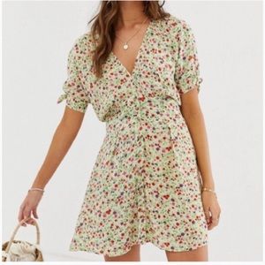 Faithfull the Brand Floral Mini Dress - Size S